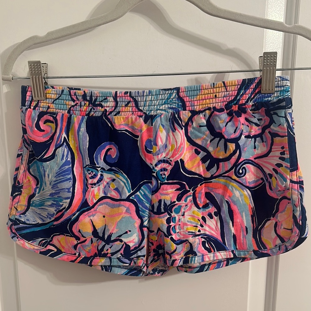 Lilly Pulitzer Pink and Blue Casual Shorts
